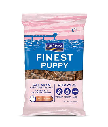 Fish4Dogs Finest Salmon Small Kibble Dry Puppy Food - 6kg